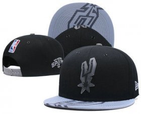 Wholesale Cheap San Antonio Spurs Snapback Ajustable Cap Hat GS