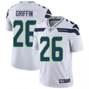 Wholesale Cheap Nike Seahawks #26 Shaquem Griffin White Men's Stitched NFL Vapor Untouchable Limited Jersey