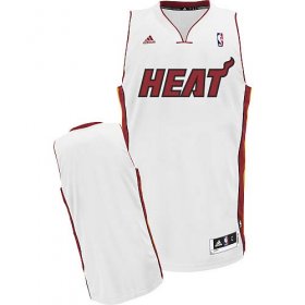 Wholesale Cheap Miami Heat Blank White Swingman Jersey
