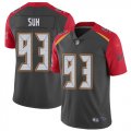 Wholesale Cheap Nike Buccaneers #93 Ndamukong Suh Gray Men's Stitched NFL Limited Inverted Legend 100th Season Jersey