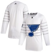 Wholesale Cheap Men's St. Louis Blues Adidas White 2020 NHL All-Star Game Authentic Jersey