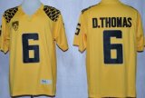 Wholesale Cheap Oregon Ducks #6 DeAnthony Thomas 2013 Yellow Limited Jersey
