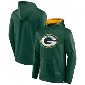 Wholesale Cheap Men\'s Green Bay Packers Green On The Ball Pullover Hoodie