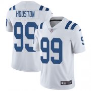 Wholesale Cheap Nike Colts #99 Justin Houston White Men's Stitched NFL Vapor Untouchable Limited Jersey