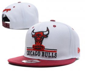 Wholesale Cheap NBA Chicago Bulls Snapback Ajustable Cap Hat DF 03-13_35
