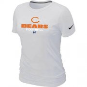 Wholesale Cheap Women's Nike Chicago Bears Critical Victory NFL T-Shirt White