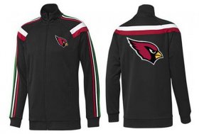 Wholesale Cheap NFL Arizona Cardinals Team Logo Jacket Black_2