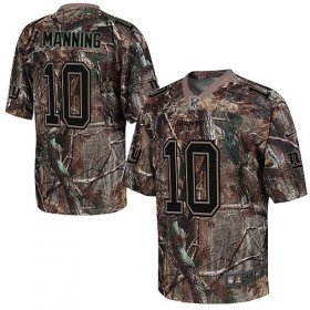 Wholesale Cheap Nike Giants #10 Eli Manning Camo Men\'s Stitched NFL Realtree Elite Jersey