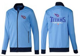 Wholesale Cheap NFL Tennessee Titans Victory Jacket Light Blue