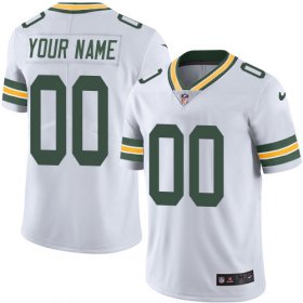 Wholesale Cheap Nike Green Bay Packers Customized White Stitched Vapor Untouchable Limited Men\'s NFL Jersey
