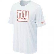 Wholesale Cheap Nike New York Giants Sideline Legend Authentic Logo Dri-FIT NFL T-Shirt White