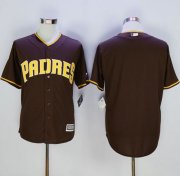 Wholesale Cheap Padres Blank Brown New Cool Base Stitched MLB Jersey