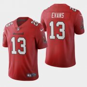 Wholesale Cheap Tampa Bay Buccaneers #13 Mike Evans Red Men's Nike 2020 Vapor Limited NFL Jersey