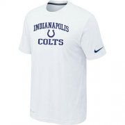 Wholesale Cheap Nike NFL Indianapolis Colts Heart & Soul NFL T-Shirt White