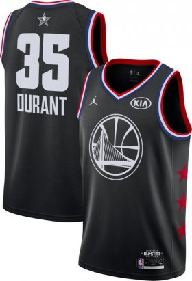 Wholesale Cheap Jordan Men\'s 2019 NBA All-Star Game #35 Kevin Durant Black Dri-FIT Swingman Jersey