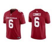 Wholesale Cheap Men's Arizona Cardinals #6 James Conner Red 2023 F.U.S.E. Vapor Untouchable F.U.S.E. Limited Football Stitched Jersey