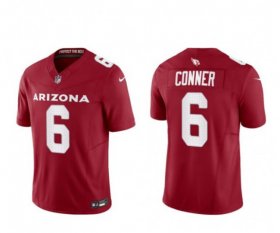 Wholesale Cheap Men\'s Arizona Cardinals #6 James Conner Red 2023 F.U.S.E. Vapor Untouchable F.U.S.E. Limited Football Stitched Jersey