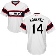 Wholesale Cheap White Sox #14 Paul Konerko White Alternate Home Cool Base Stitched Youth MLB Jersey