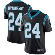 Wholesale Cheap Nike Panthers #24 James Bradberry Black Team Color Men's Stitched NFL Vapor Untouchable Limited Jersey