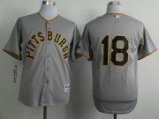 Wholesale Cheap Pirates #18 Neil Walker Grey 1953 Turn Back The Clock Stitched MLB Jersey