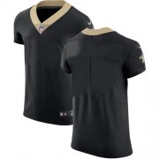 Wholesale Cheap Nike Saints Blank Black Team Color Men's Stitched NFL Vapor Untouchable Elite Jersey