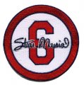 Wholesale Cheap Stitched Stan (The Man) Musial #6 St Louis Cardinals Memorial White Sleeve Patch (2013)