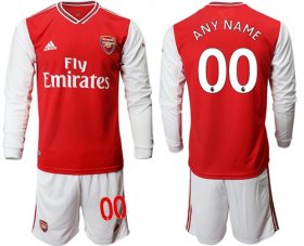 Wholesale Cheap Arsenal Personalized Home Long Sleeves Soccer Club Jersey
