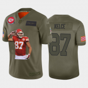 Cheap Kansas City Chiefs #87 Travis Kelce Nike Team Hero 8 Vapor Limited NFL Jersey Camo