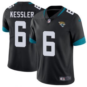 Wholesale Cheap Nike Jaguars #6 Cody Kessler Black Team Color Men\'s Stitched NFL Vapor Untouchable Limited Jersey
