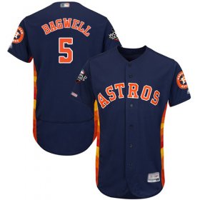 Wholesale Cheap Astros #5 Jeff Bagwell Navy Blue Flexbase Authentic Collection 2019 World Series Bound Stitched MLB Jersey