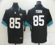 Wholesale Cheap Men's Jacksonville Jaguars #85 Tim Tebow Black 2021 Vapor Untouchable Stitched NFL Nike Limited Jersey