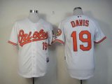 Wholesale Cheap Orioles #19 Chris Davis White Cool Base Stitched MLB Jersey