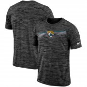Wholesale Cheap Jacksonville Jaguars Nike Sideline Velocity Performance T-Shirt Heathered Black