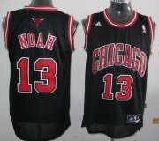 Wholesale Cheap Chicago Bulls #13 Joakim Noah Revolution 30 Swingman Black Jersey