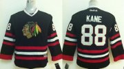 Wholesale Cheap Blackhawks #88 Patrick Kane Stitched Black Youth NHL Jersey