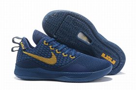 Wholesale Cheap Nike Lebron James Witness 3 Shoes Navy Gold