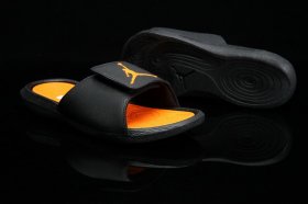 Wholesale Cheap Womens Jordan Hydro 6 Sandals Shoes Black Yellow