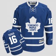 Wholesale Cheap Maple Leafs #16 Darcy Tucker CCM Throwback Stitched Blue NHL Jersey