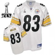 Wholesale Cheap Steelers #83 Heath Miller White Super Bowl XLV Stitched NFL Jersey