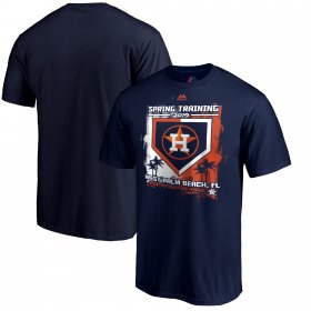 Wholesale Cheap Houston Astros Majestic 2019 Spring Training Base On Ball T-Shirt Navy
