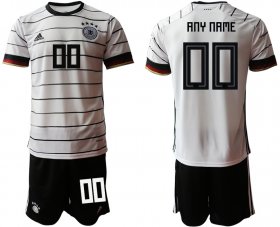 Wholesale Cheap Men 2021 European Cup Germany home white customized Soccer Jersey