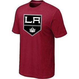 Wholesale Cheap Los Angeles Kings Big & Tall Logo Red NHL T-Shirt