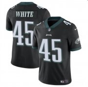 Cheap Men's Philadelphia Eagles #45 Devin White Black Vapor Untouchable Limited Football Stitched Jersey