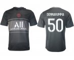 Wholesale Cheap Men 2021-2022 ClubParis Saint-GermainSecond away aaa version black 50 Soccer Jersey