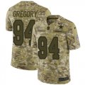 Wholesale Cheap Nike Cowboys #94 Randy Gregory Camo Men's Stitched NFL Limited 2018 Salute To Service Jersey