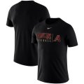 Wholesale Cheap Arizona Diamondbacks Nike MLB Practice T-Shirt Black