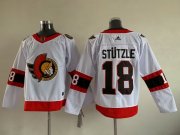 Wholesale Cheap Men Ottawa Senators 18 Tim Stutzle White Stitched jersey