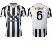Wholesale Cheap Men 2021-2022 Club Juventus home aaa version white 6 Adidas Soccer Jersey
