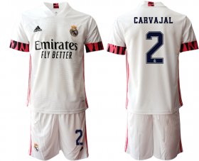 Wholesale Cheap Men 2020-2021 club Real Madrid home 2 white Soccer Jerseys1