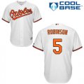 Wholesale Cheap Orioles #5 Brooks Robinson White Cool Base Stitched Youth MLB Jersey
